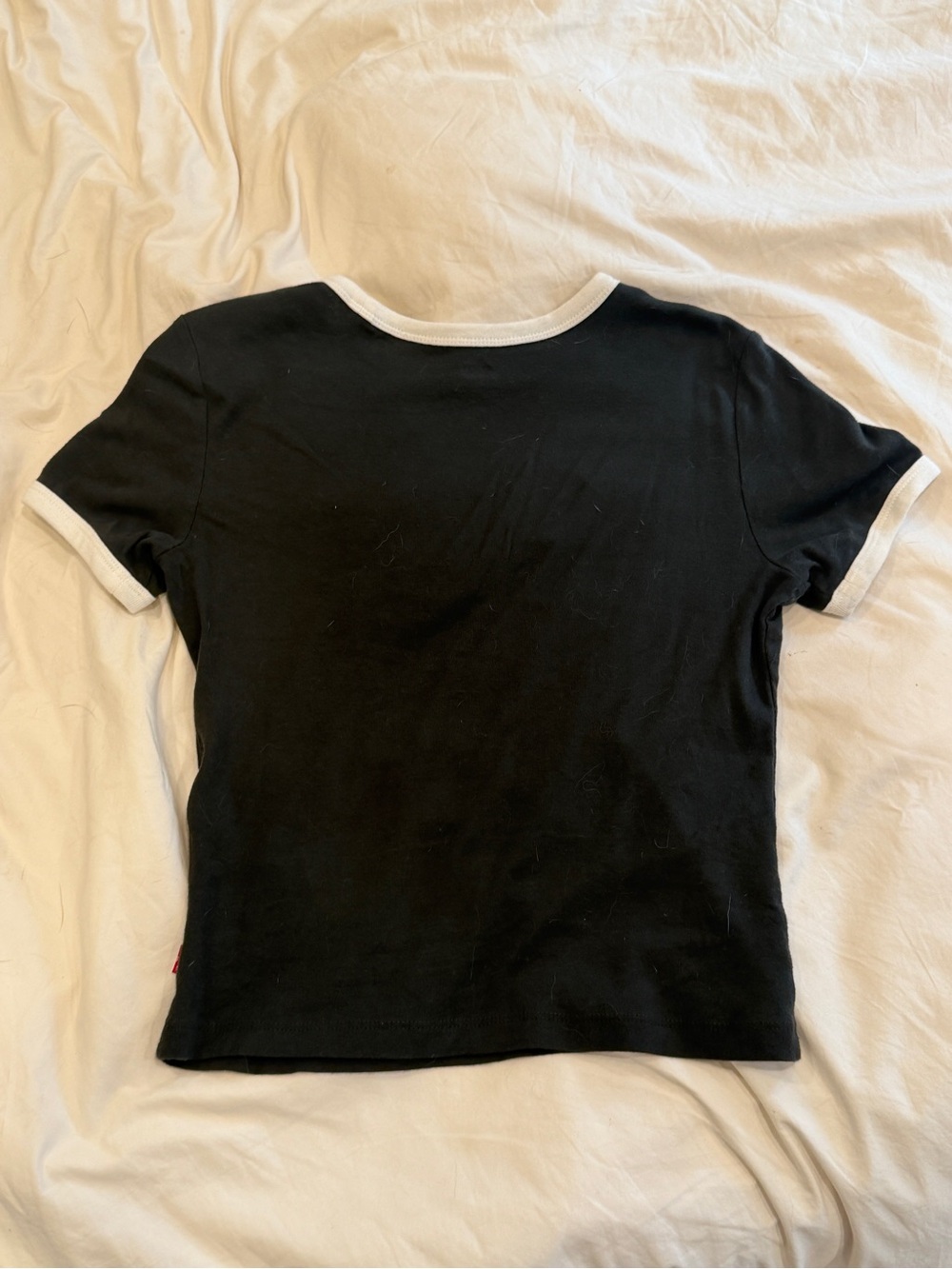 Levis Electric Rodeo Black Ringer Tee - Picture 3 of 3